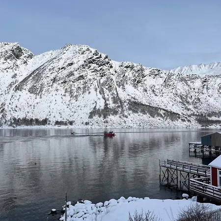 펜션 Fantastic House By The Sea In Gryllefjord